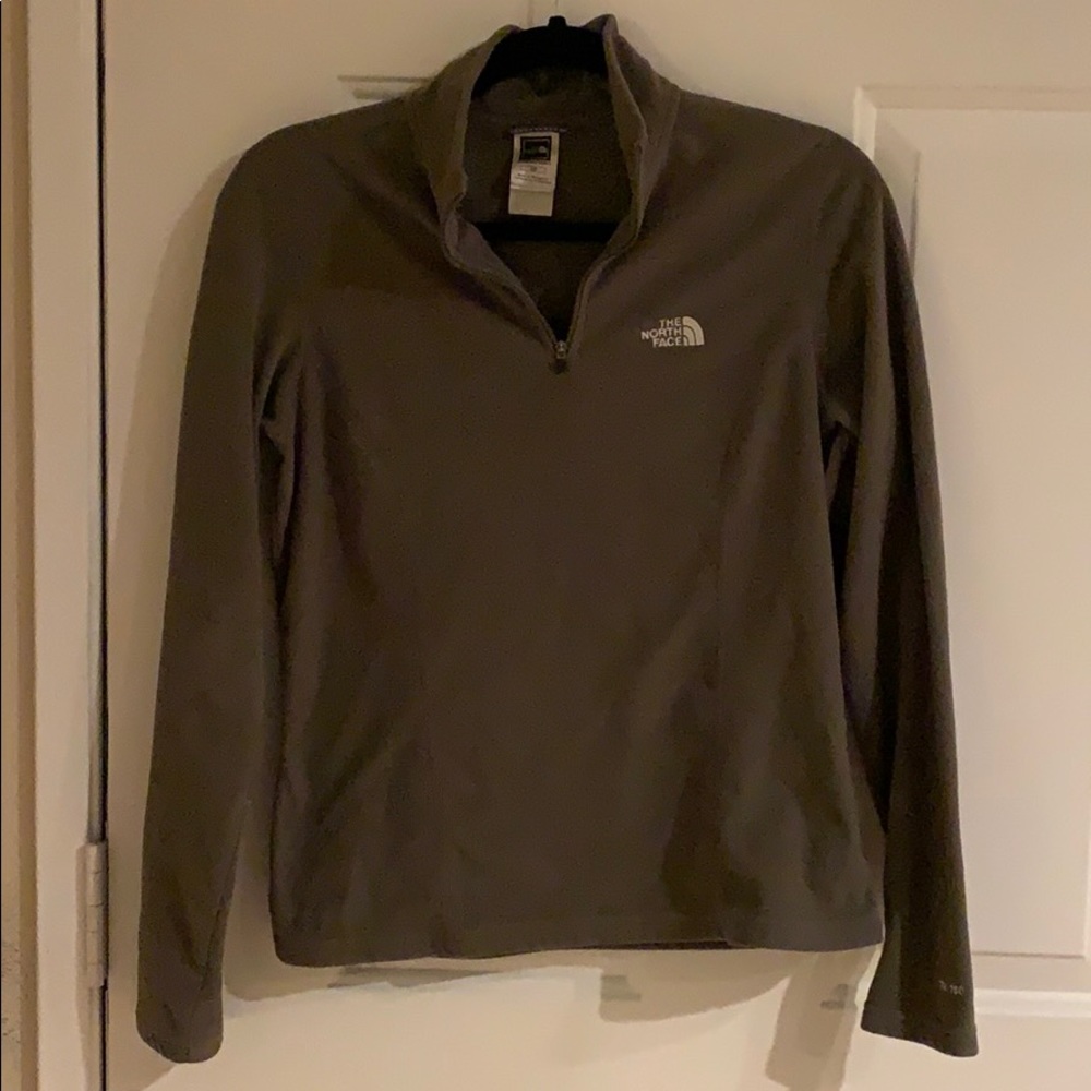 The North Face women fleece zipper pullover size S